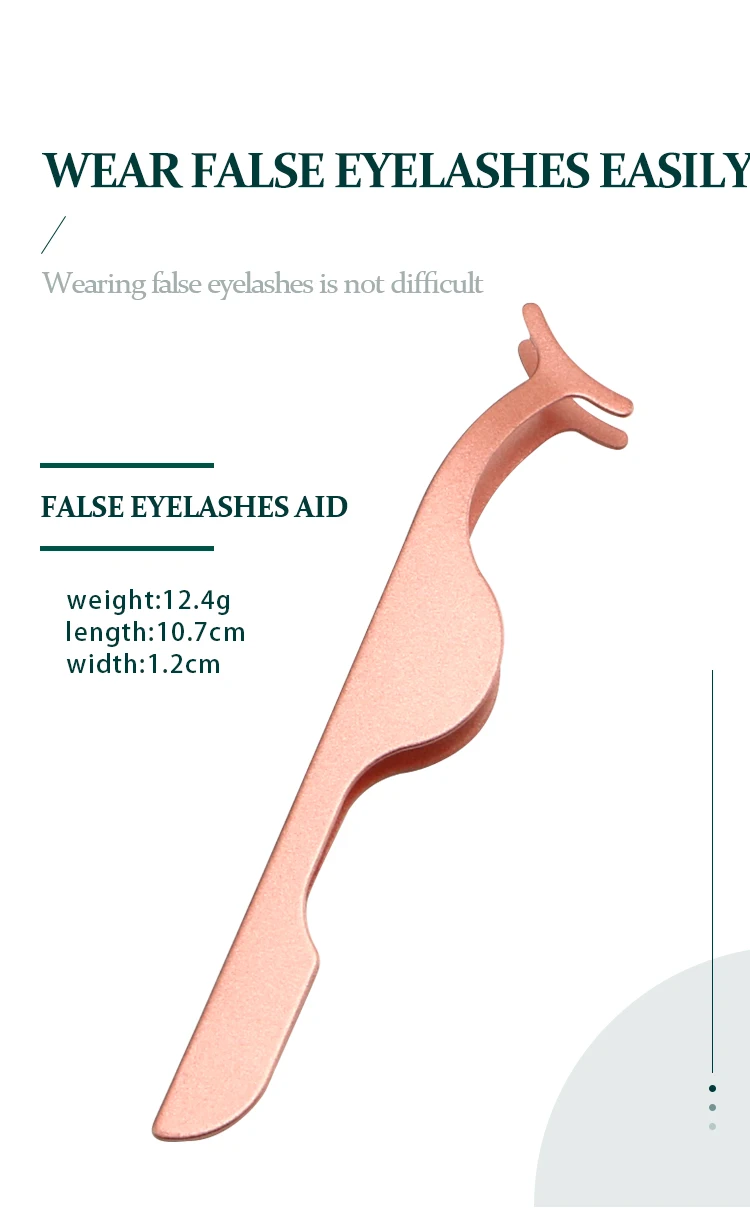 MISS YOU   Makeup Tools Eyelash Curler Tweezers False Lash Clip Scissors Travel Kit