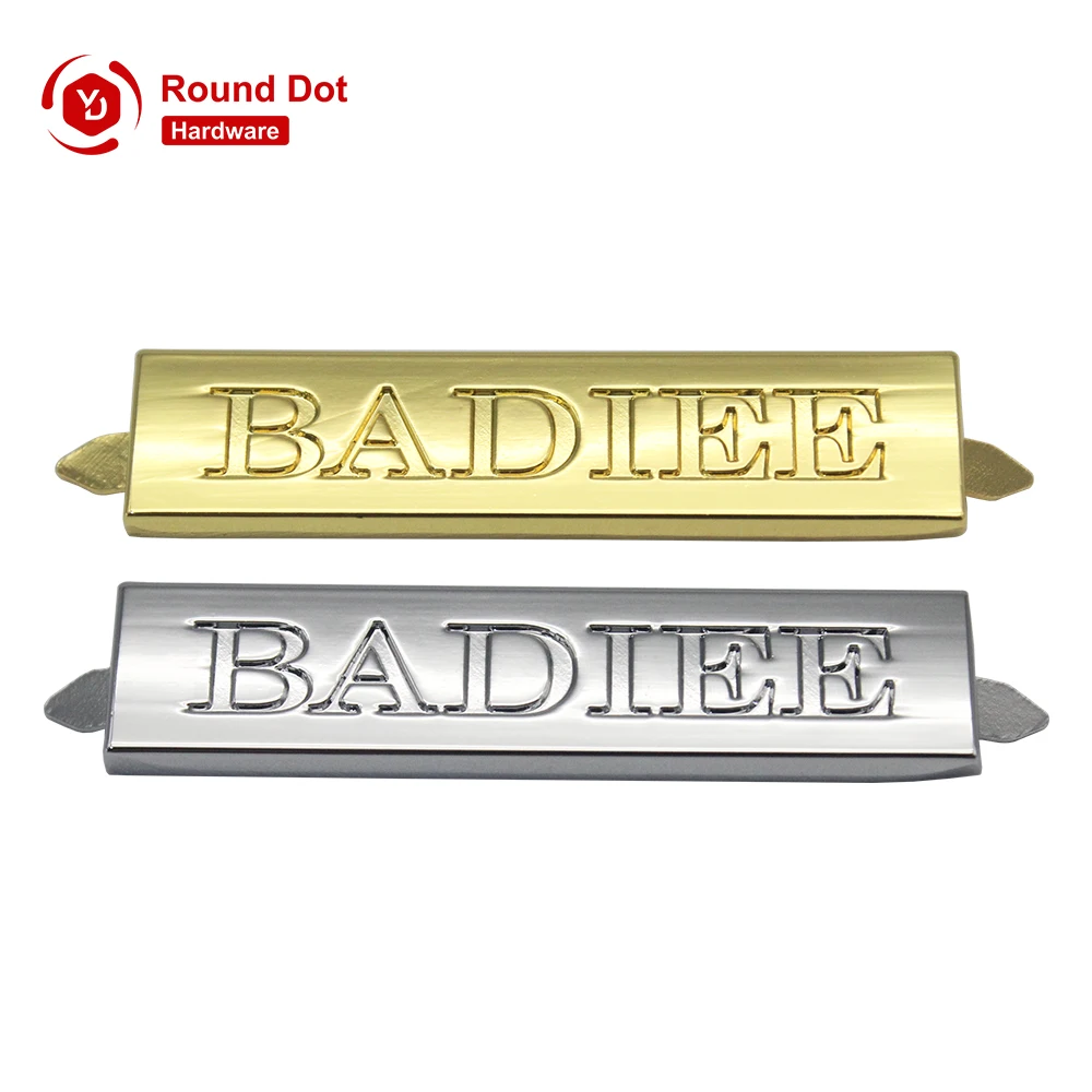 Индивидуальная табличка с логотипом из цинкового сплава - Нержавеющие металлические таблички для идентификации автомобилей и оборудования использования на открытом воздухе.