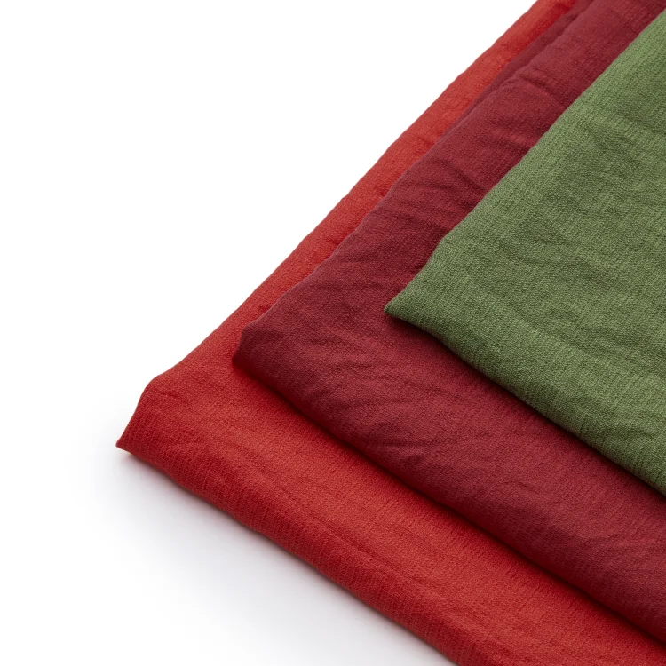 Polyamide tree bark like crepe, organic, crepe ready for shipping for large stocks of fashion design fabrics B166