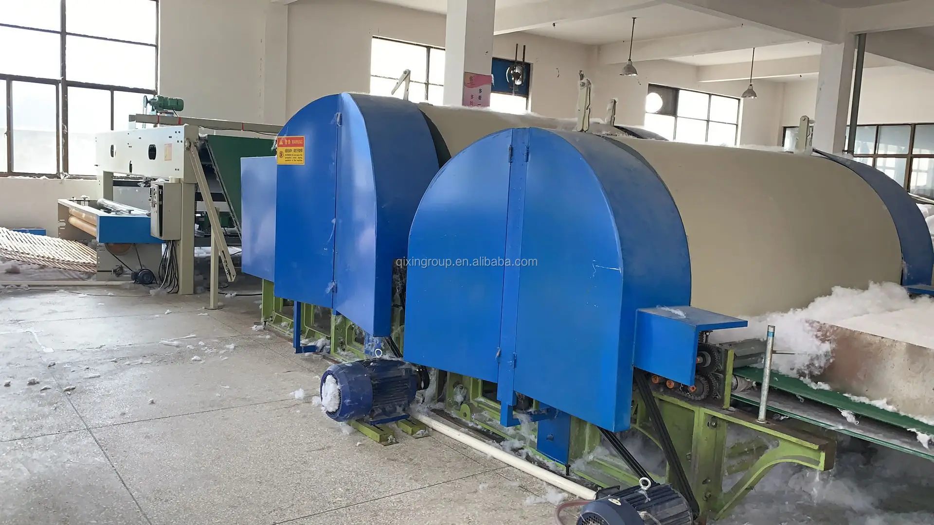 QILIN Nonwoven fiber carding machine, sheep wool carding machine