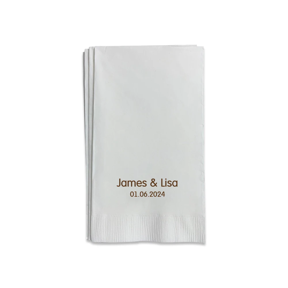 Good Price Custom Paper Box Packaging 1 Ply Disposable Napkins Tissue Paper For Wedding