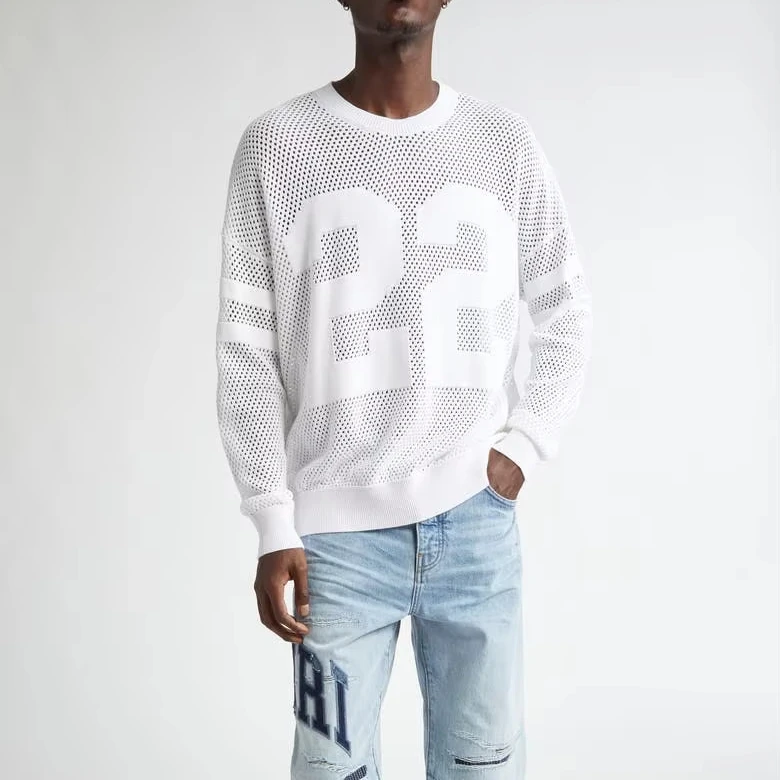 Custom LOGO OEM & ODM men sweater crew neck knit top long sleeve knitwear fashion jumpers winter knitted jerseys sweater men