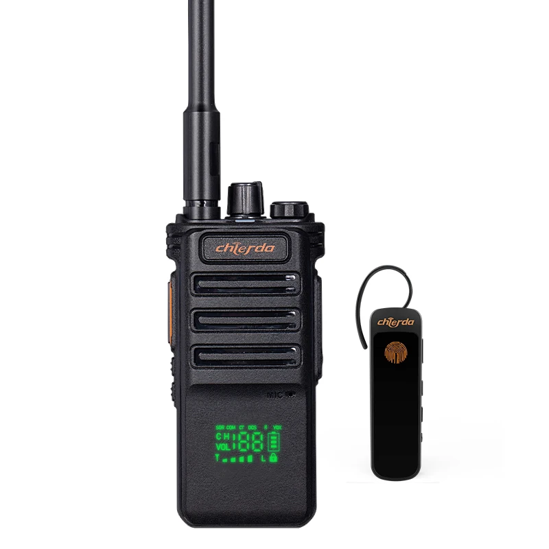 Chierda CD108F плюс 10 Вт наружное здание для кемпинга домофон VHF UHF Междугороднее двустороннее радио.