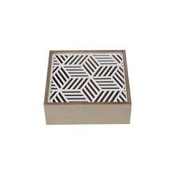 Factory OEM Accept Natural Color Wooden Gift Box Custom Handmade Wooden Box