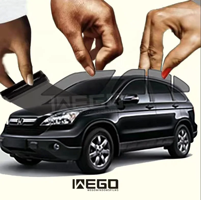 Тонировка для автомобиля WEGO 2K, тонировка стекла на солнечной батарее, тонировка для обеспечения конфиденциальности, Тонировка окон, тонировка, клейкая автомобильная пленка, рулон для автомобиля