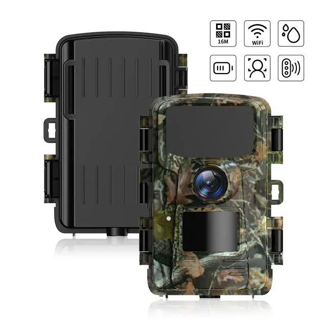 HDKing 4K 15FPS 40M Photo Night Vision Video Recording Distance Thermal Outdoor Wireless Security Trail Hunting Camera