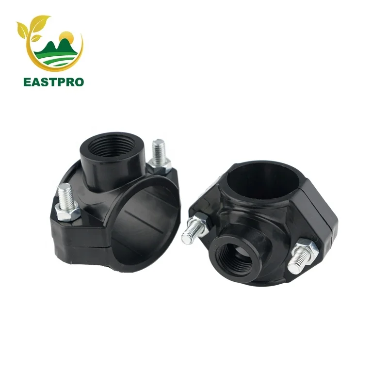 20mm-110mm PP Compression Fittings Quick Connector Irrigation Pipe Fittings