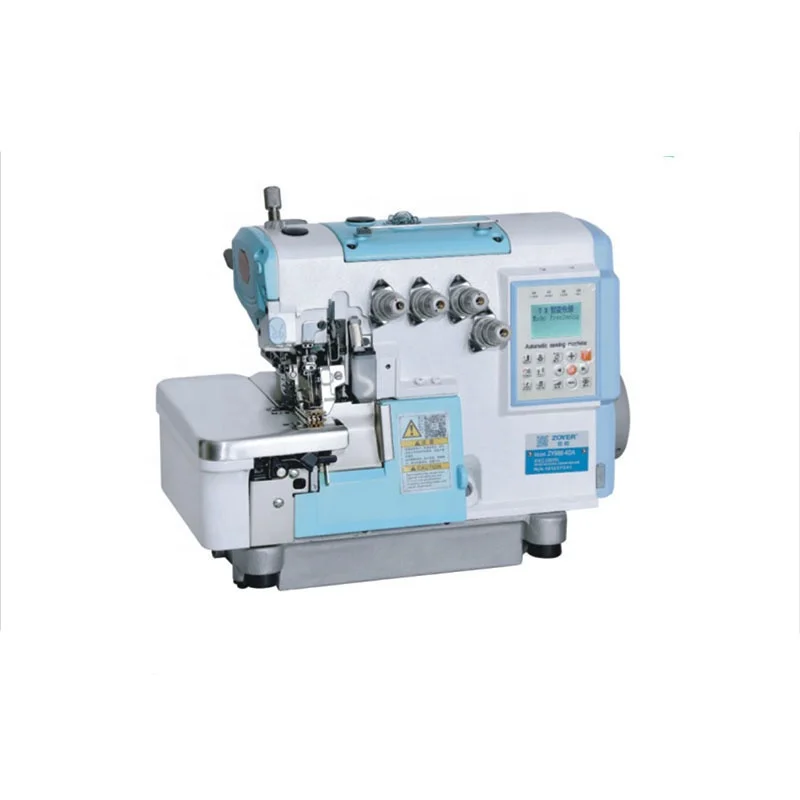 ZY988N-4DA ZOYER High-speed Computer Automatic Industrial Overlock Sewing Machine with Voice Navigation