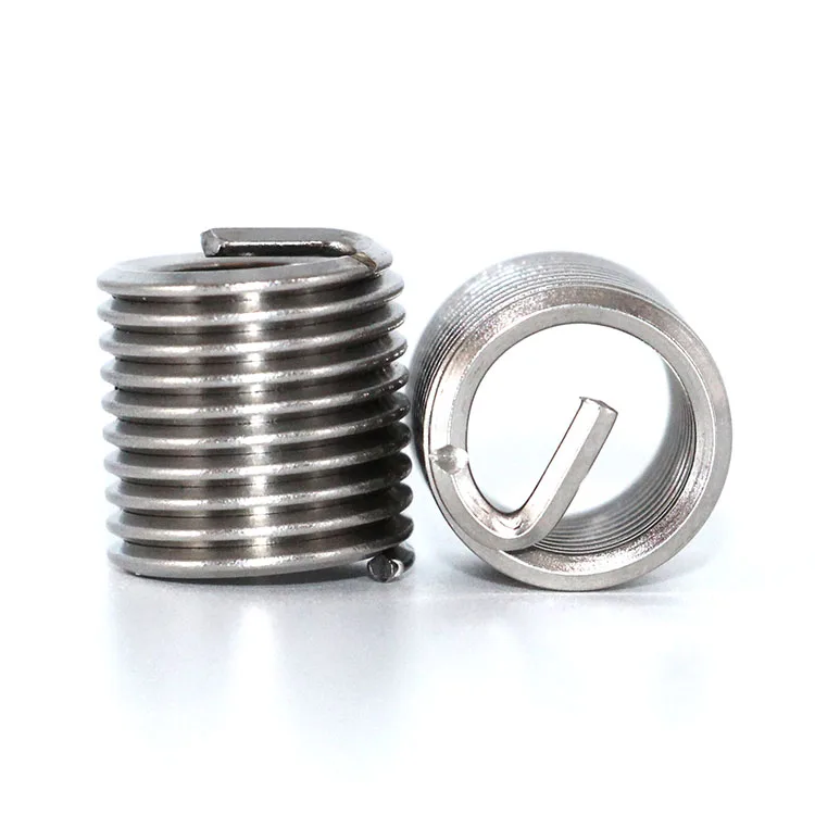 High temperature resistant m6x12.5d m7x1 m16 to m12*1.25 Inch size wire thread insert