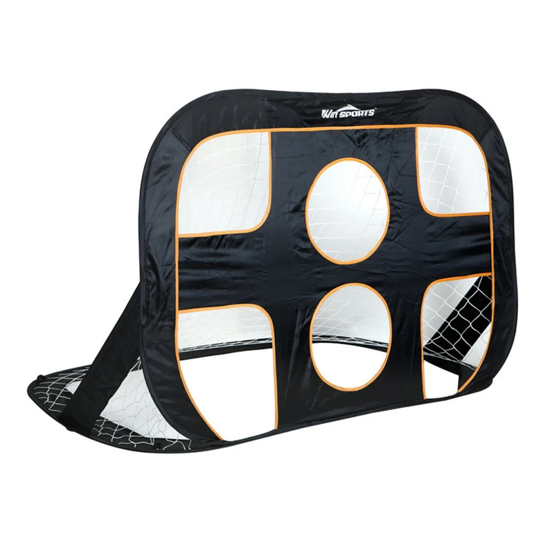 2 in 1 soccer goal  Hot Sale High Quality Folding Pop Up Mini Soccer Goal Training Net For Kids  game