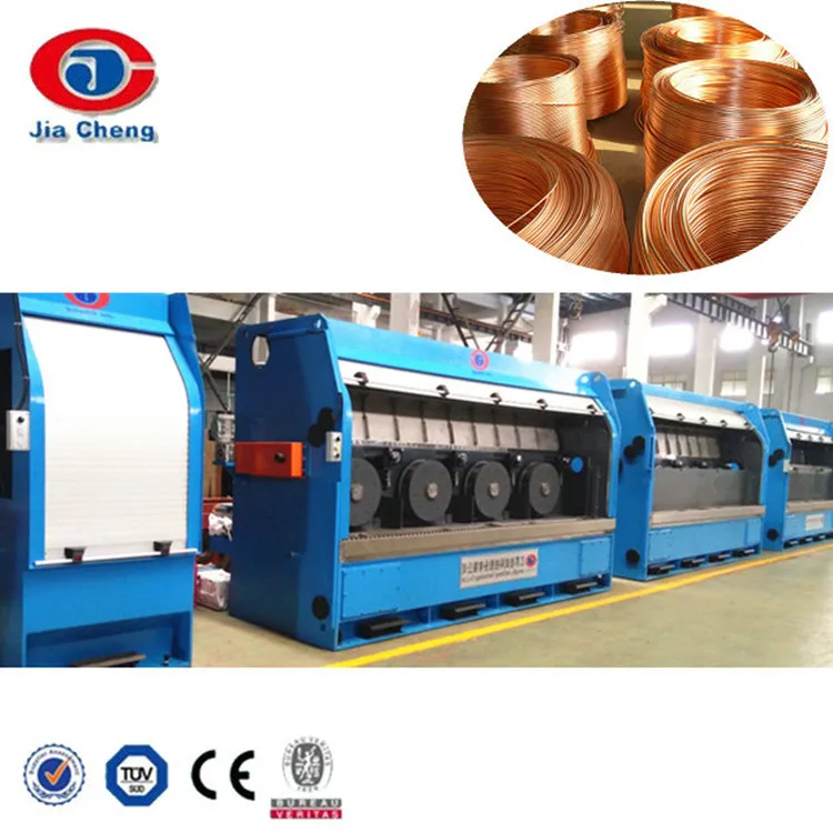 Jiacheng LSD450-2 High Output Double Wires Copper Rod Drawing Machine