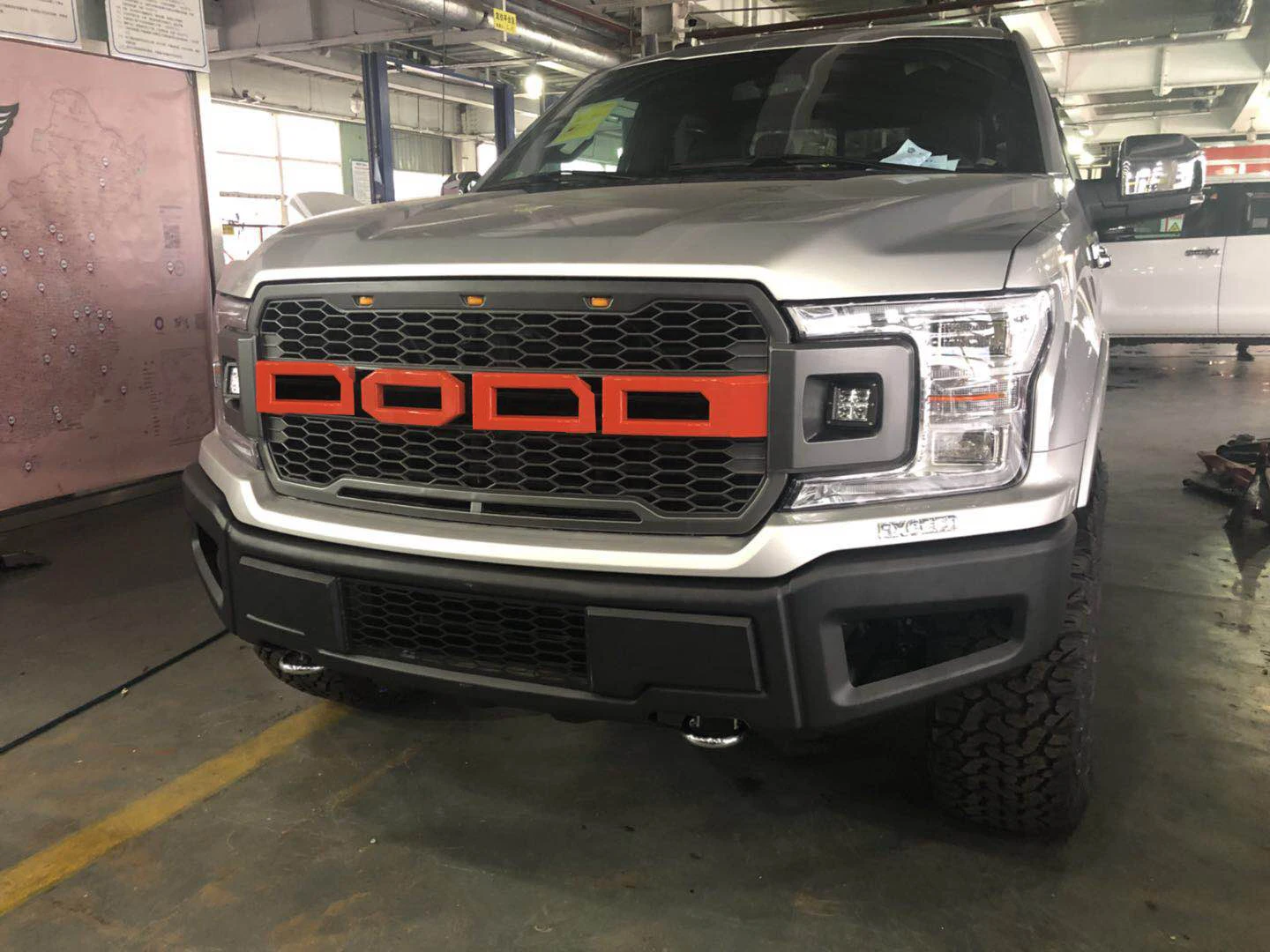 2018 2019 стальной передний бампер Raptor для Ford F150