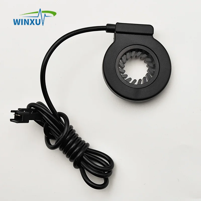 E-Bike PAS Pedal Power Assist System Sensor 12 Magnet Dual Hall One Piece Package Waterproof for Electric Bicycle Scooter