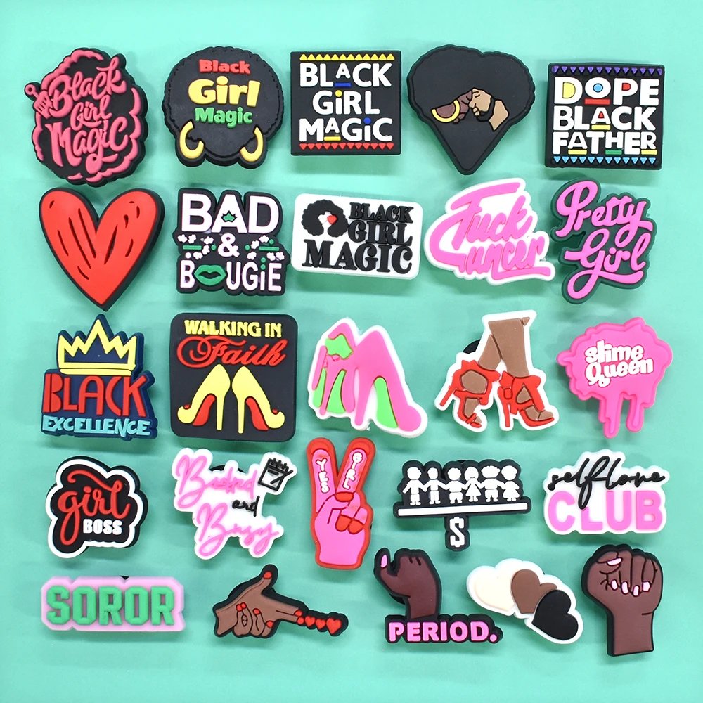 Luxury Designer PVC Charms New Best-Selling Girl Shoe Accessories Soft Cute Charms for Shoes