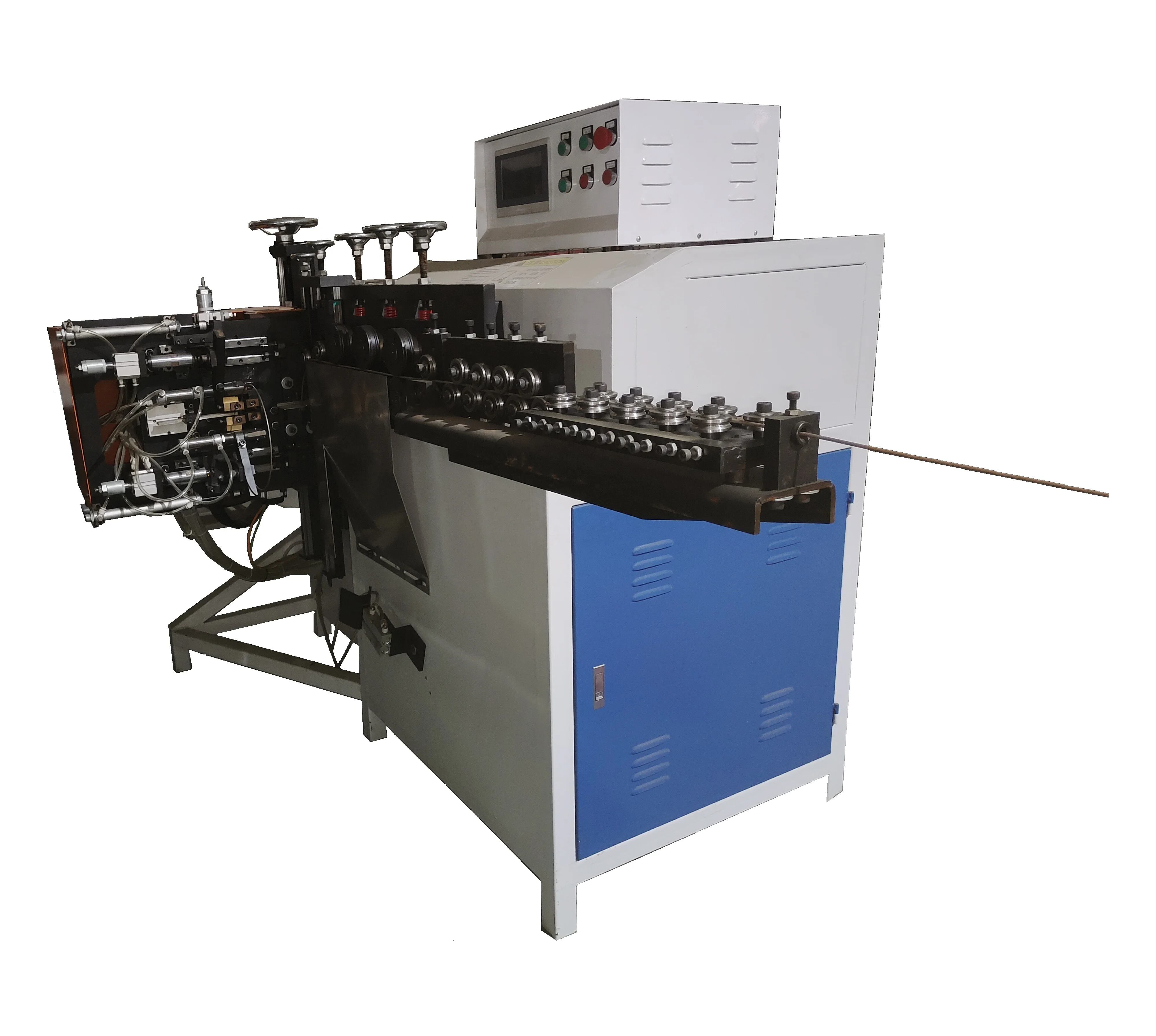 Ring making and Welding Machine quickly and easily set various dimensions of the workpiece for kitchenware