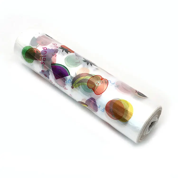 Cheap Price Printed Hdpe Ldpe Food Produce Roll Bag On Roll