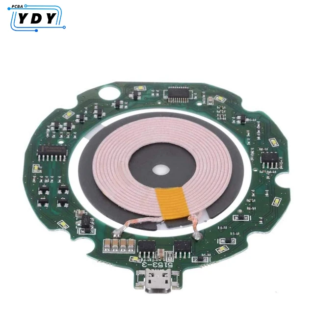 Беспроводное зарядное устройство круглой формы qi, 5 Вт, 10 Вт