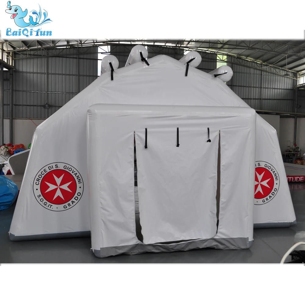 New Product Large Inflatable Medical Work Stations Disaster Relief Tents Hospital Medical Tent