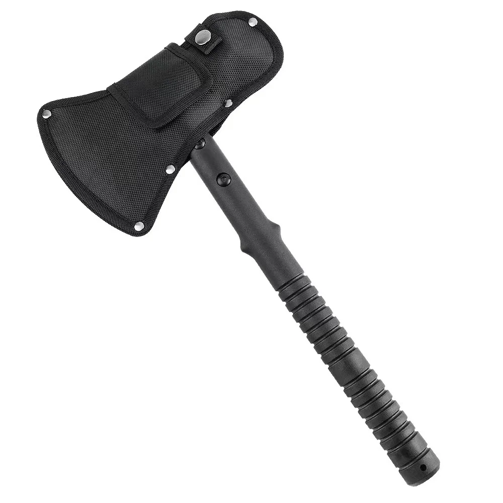 Factory wholesale Axe Tactical  Multifunctional Outdoor Hunting Camping Survival Hatchet Stainless Steel Axe
