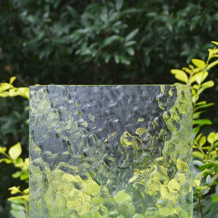 Clear bronze 4mm aqualite mislite 5mm karatachi patterned glass