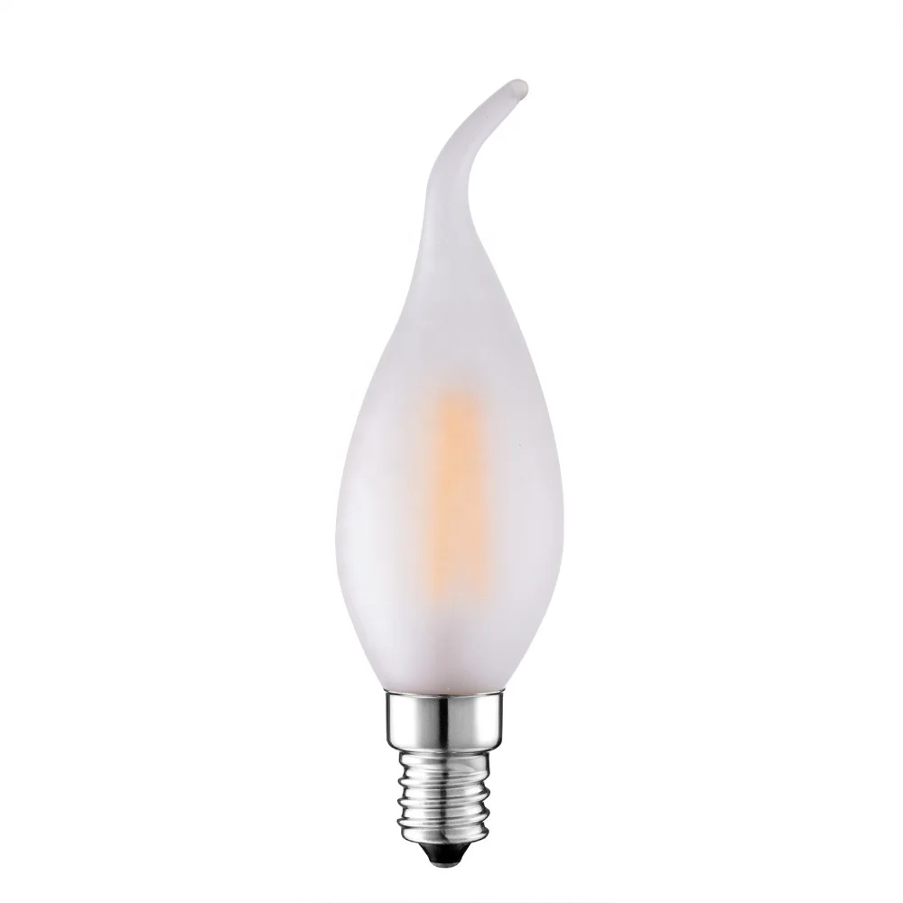 Wholesale Custom Logo Factory Sale Clear C35 Filament Led Candle Bulb