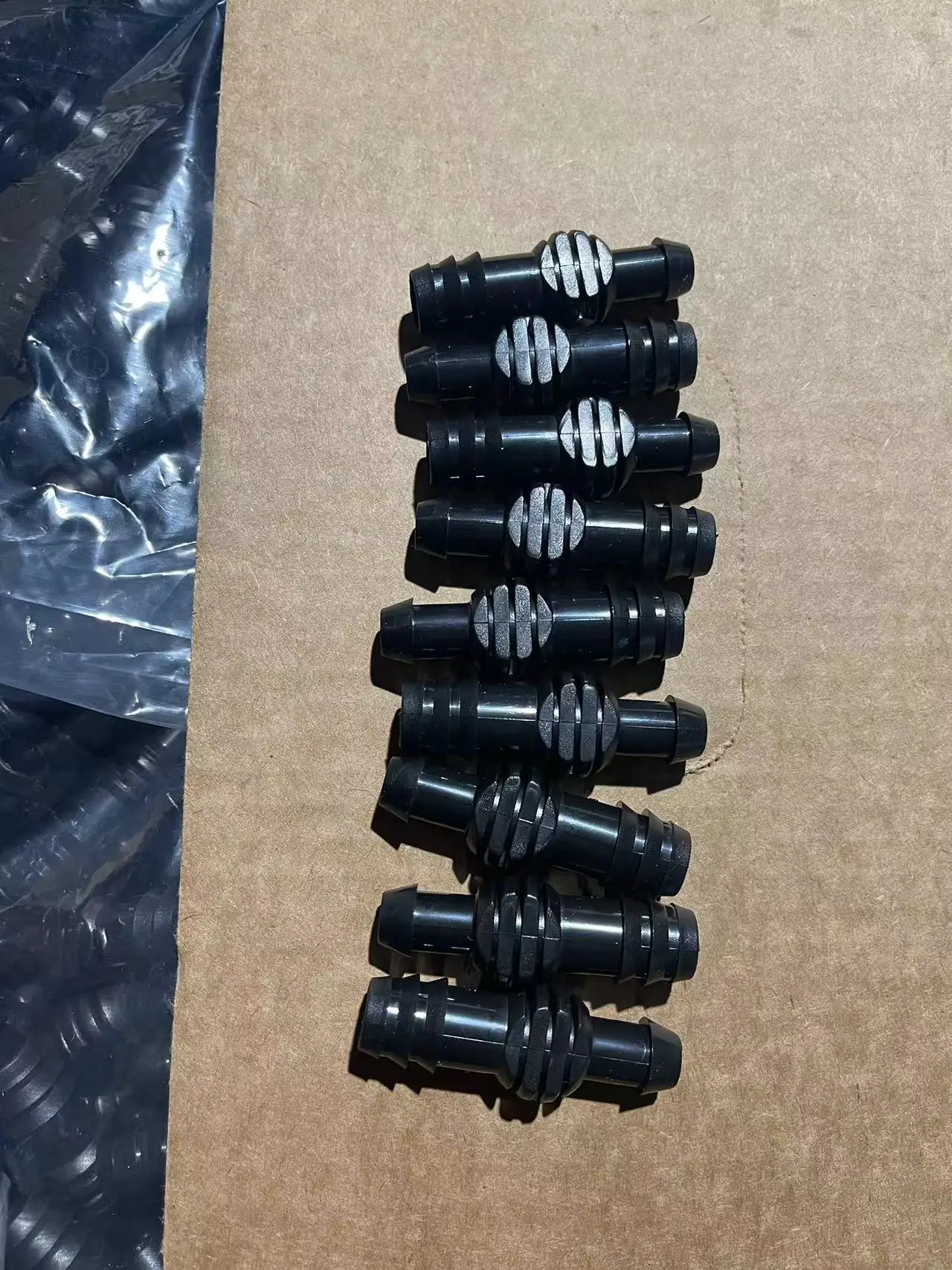 16mm PP Connector LDPE Pipe For Drip Irrigation Fitting Barbed Coupling 16mm Plastic Fitting