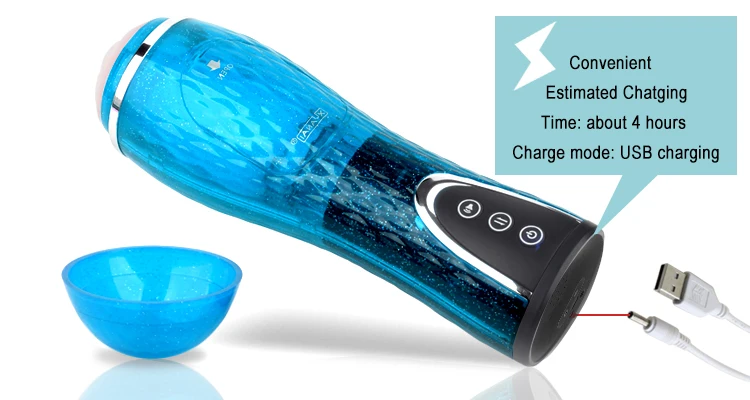 Automatic MasturbatorRealistic Vagina Sucking Vibrating Telescopic pocket pussy male masturbators cup adult sex toys