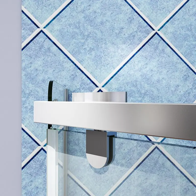 Corner Wet Room Neo Angle Bathroom 38X38 Shower Kit Enclosure Hinge Shower Door Shower Cabinet Enclosure