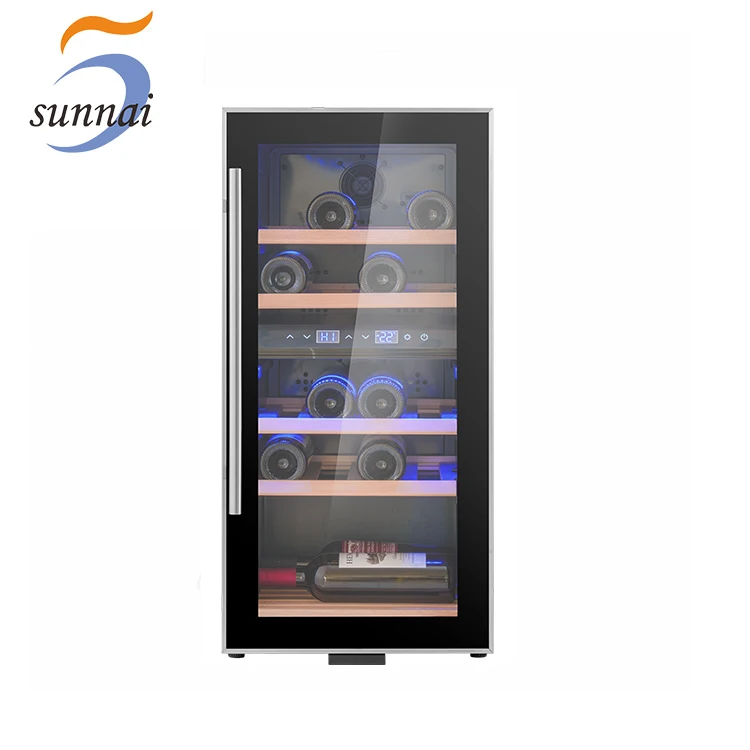wholesale custom designed compressor small wine fridge cabinet