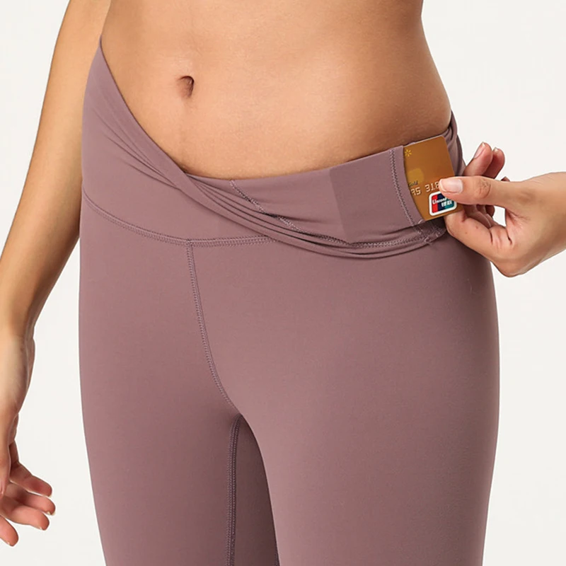 Женские Леггинсы для йоги M1903 с высокой талией, облегающие спортивные штаны для йоги до щиколотки