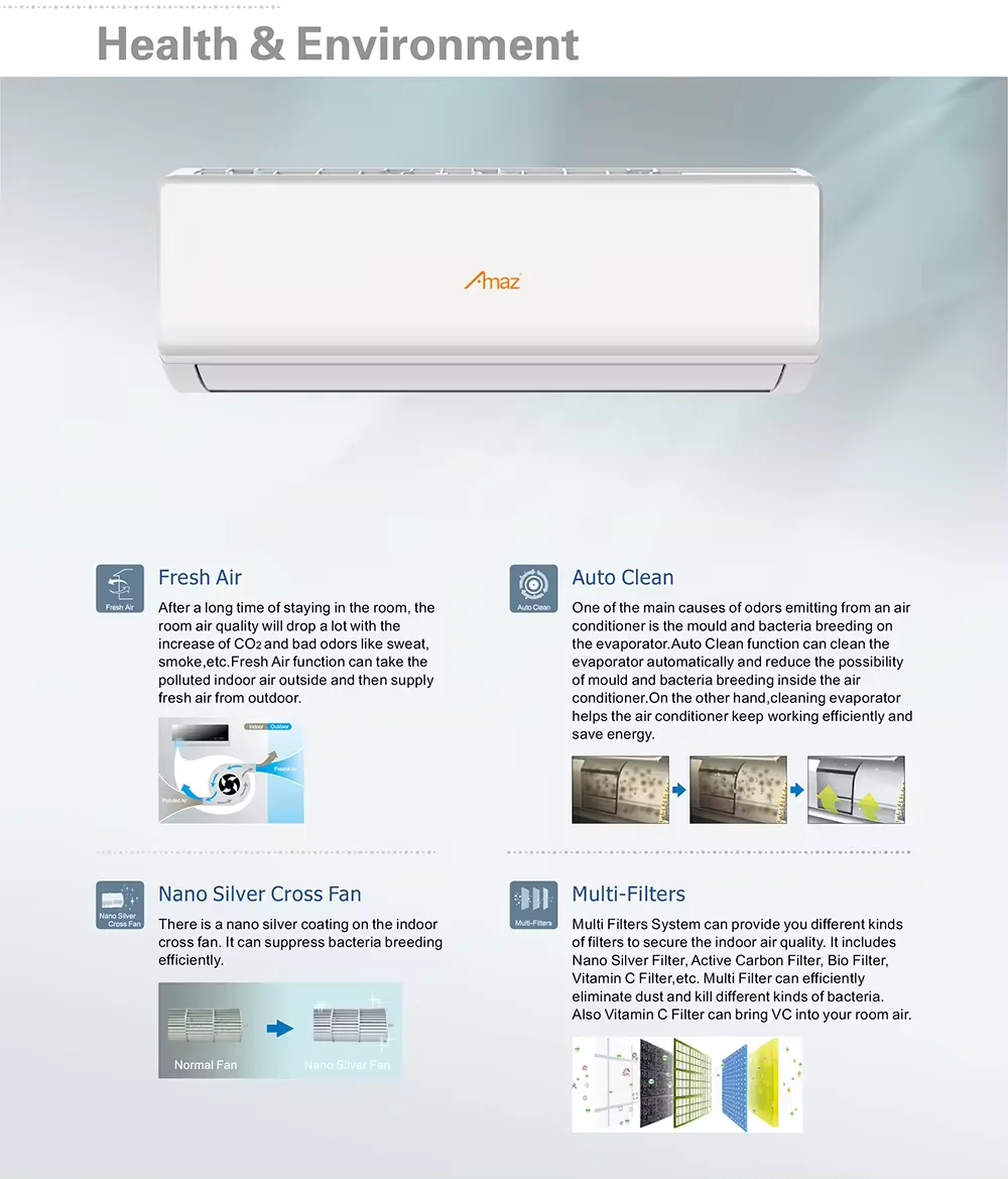 Amaz electricity saved AC Air Conditioner 9000 btu 12000 btu