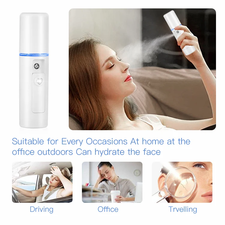 automat cold hand-held mini  nano handi facial spa mist sprayer