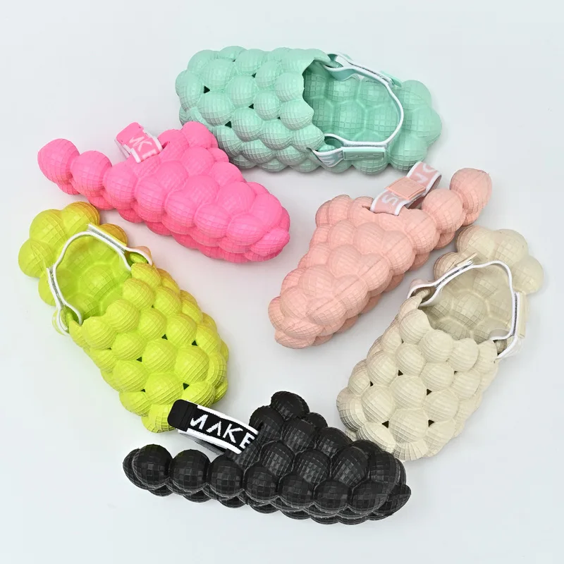 2023 New Style Hot Selling Eva Material Kids Bubble Slipper for Girls Boys