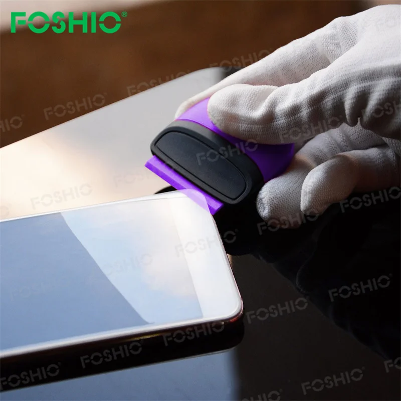 Foshio Cheap Price Portable Custom Window Tint Tool Mini Plastic Scraper Tool