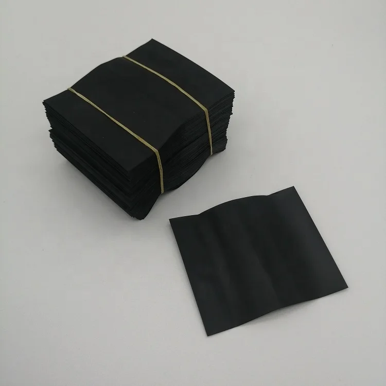 Black matte Shrink Bands 69x58mm Perforated Shrink Wrap for Hot Sauce Bottles and Other Liquid Bottles