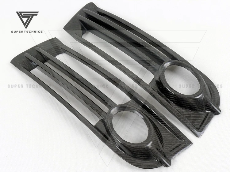Carbon Fiber Fog Lamp Cover Fog Light Cover for Audi TT MK2