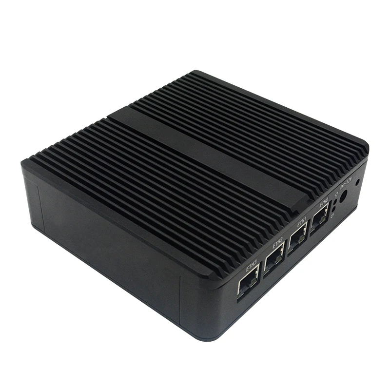 Хорошее качество J4125 Quad Core Intel 2.5G i225 AES-NI Ethernet pfSense Настольные мини-драйверы для ПК