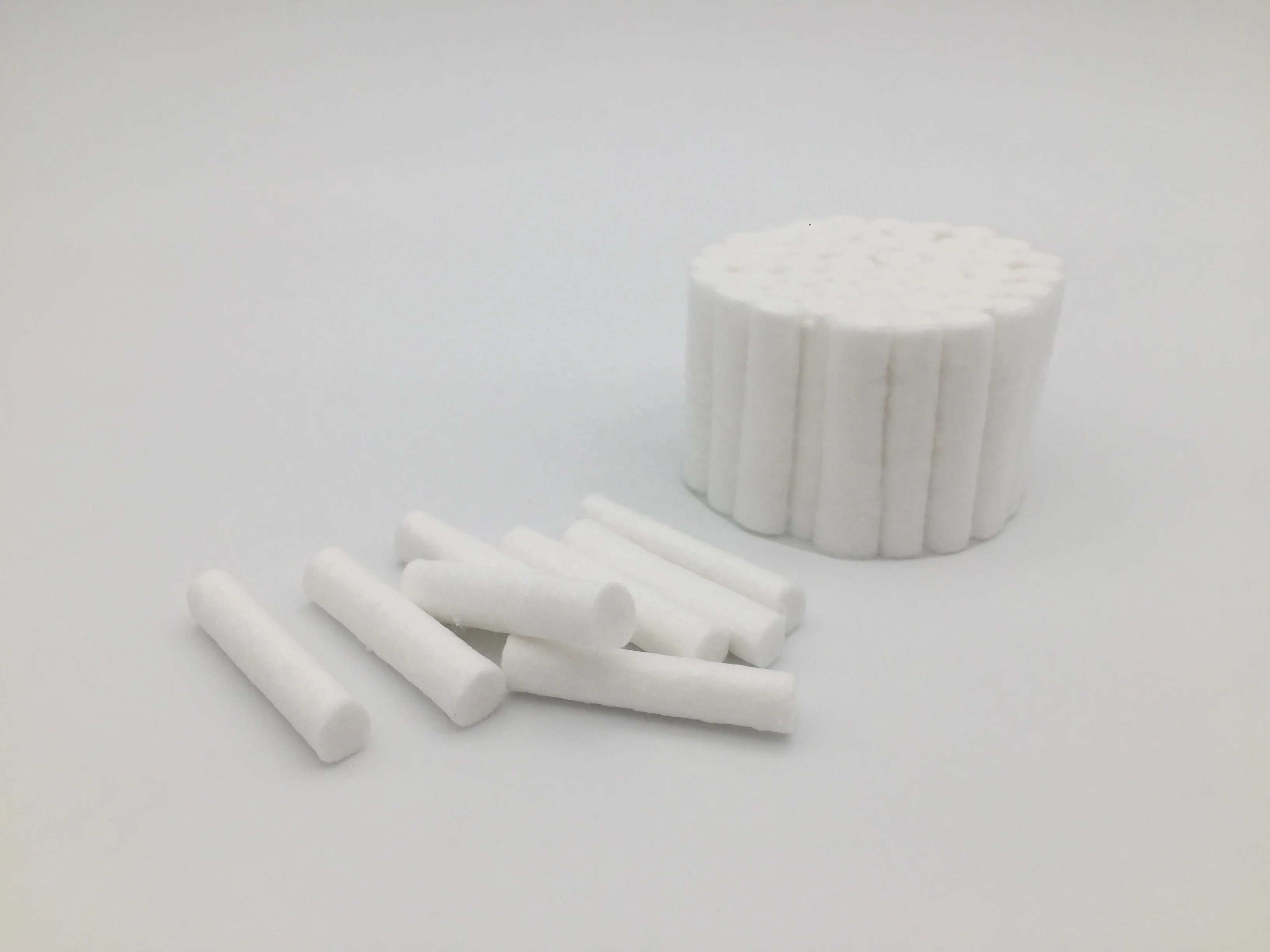 medical fabric roll for dental care cotton roll