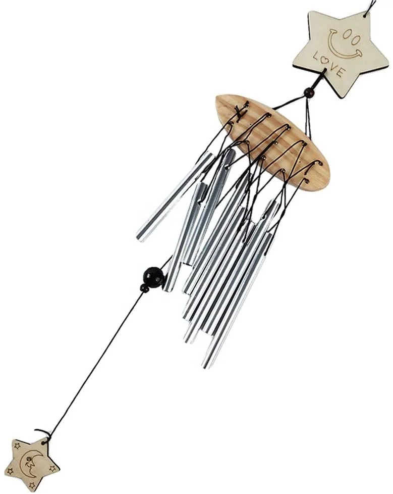 Wind Chime Amazing Grace Deep Resonant Windchime Chapel Bells Wind Chimes