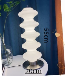 Modern simple Danish Internet celebrity living room vertical lamp Nordic candle gourd bedroom designer homestay floor lamp