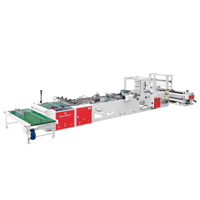 High speed automatic side sealing continuing bag making machine for zipper bag express mailing bag