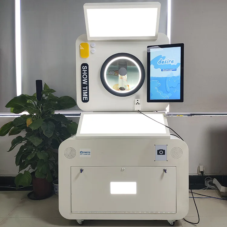 With Printer Automatic Photo Machine Customizable Shell Photo Booth Purikura Machine Photo Booth