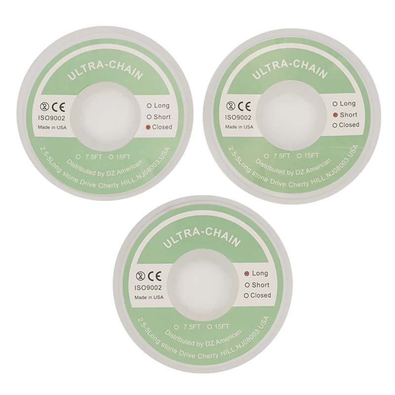 1 Pc Elastic Power Spool Continuous Dental Rubber Chain Orthodontic Chains Dental Tool