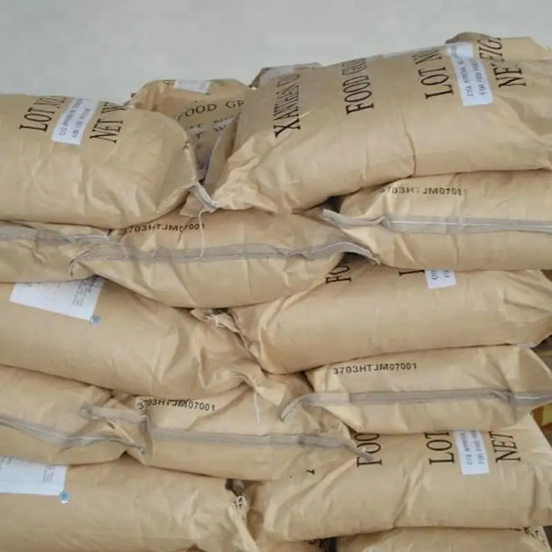 Wholesale Price Bulk cas 11138-66-2 e415 Food Grade 200 Mesh Powder Thickener Xanthan Gum