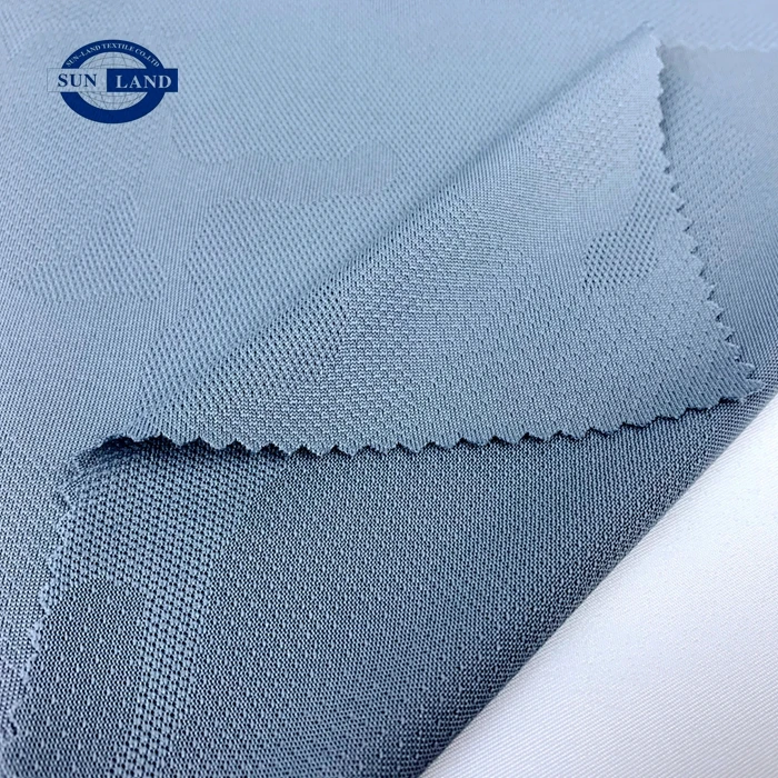 custom solid dye casual men fashion polo shirt clothing 100 polyester jacquard knit mesh fabric