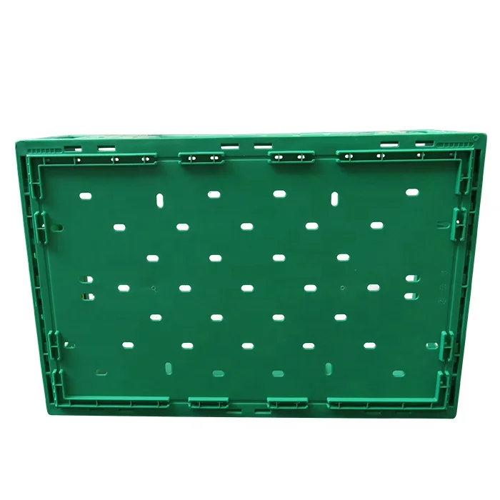 QS Fruit Storage Plastic Box Cheap Fruit Crates for Sale Collapsible Plastic Vegetable Basket Crate for Vegetable