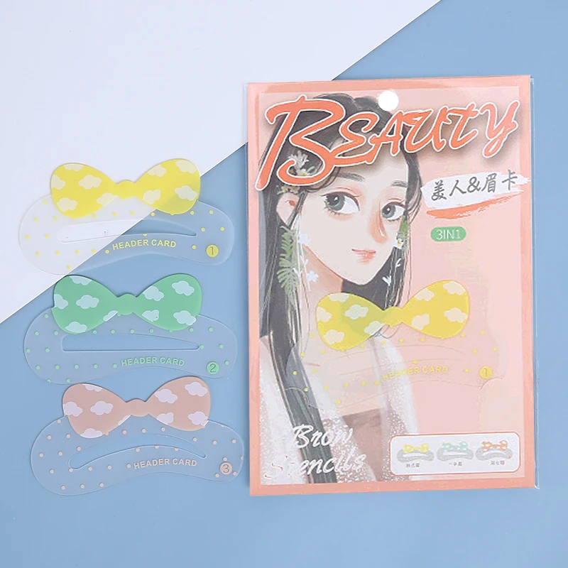 Lameila 3 предмета в комплекте, новинка, глаз формируя инструменты для макияжа бровей трафареты метка частного назначения EVA бровей Трафарет для бровей Шаблон A0203