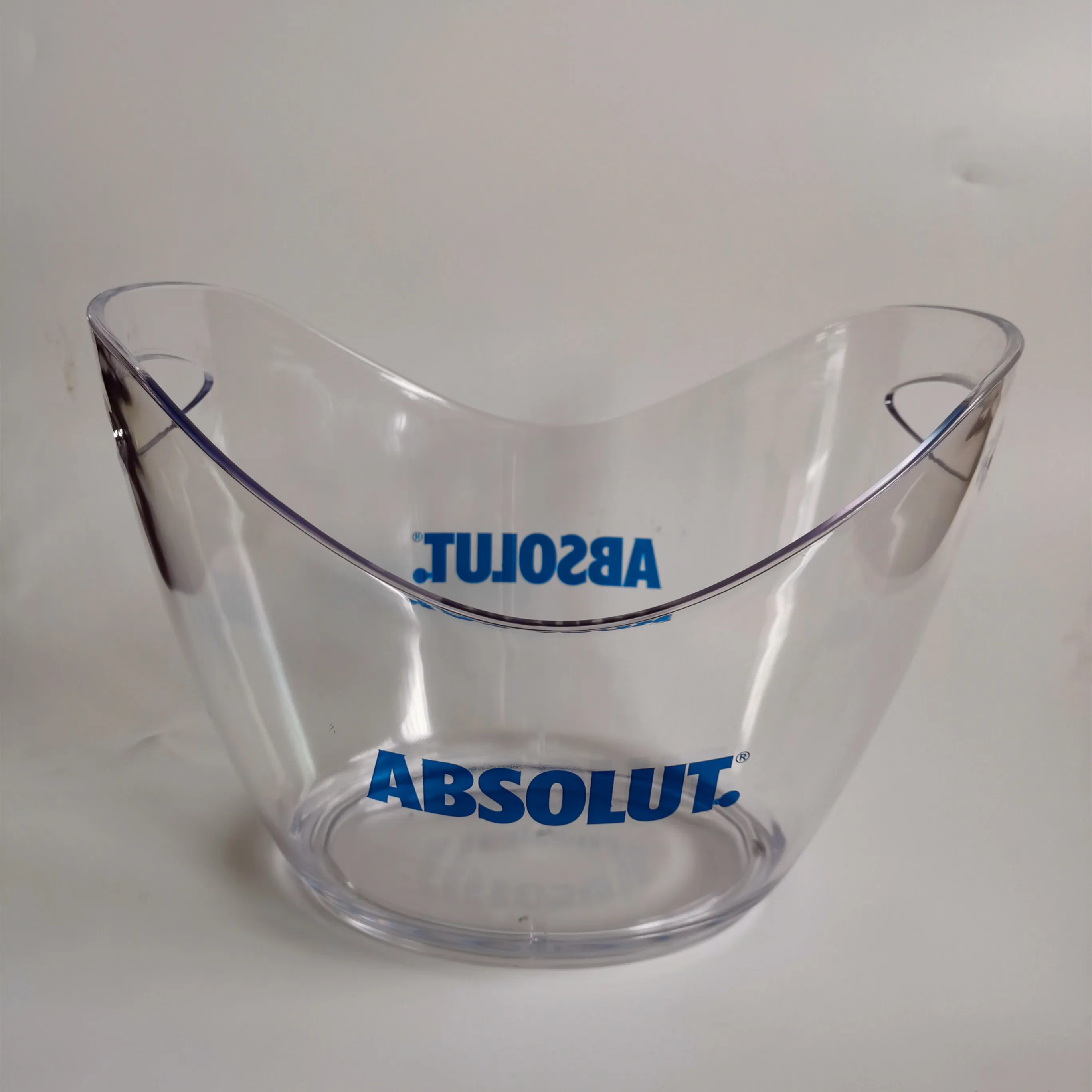 Free Sample Customized Cheap Price Factory Directly Sell Acrylic Plastic Ice Bucket Wine Ice Bucket champagne buckets vodka ice