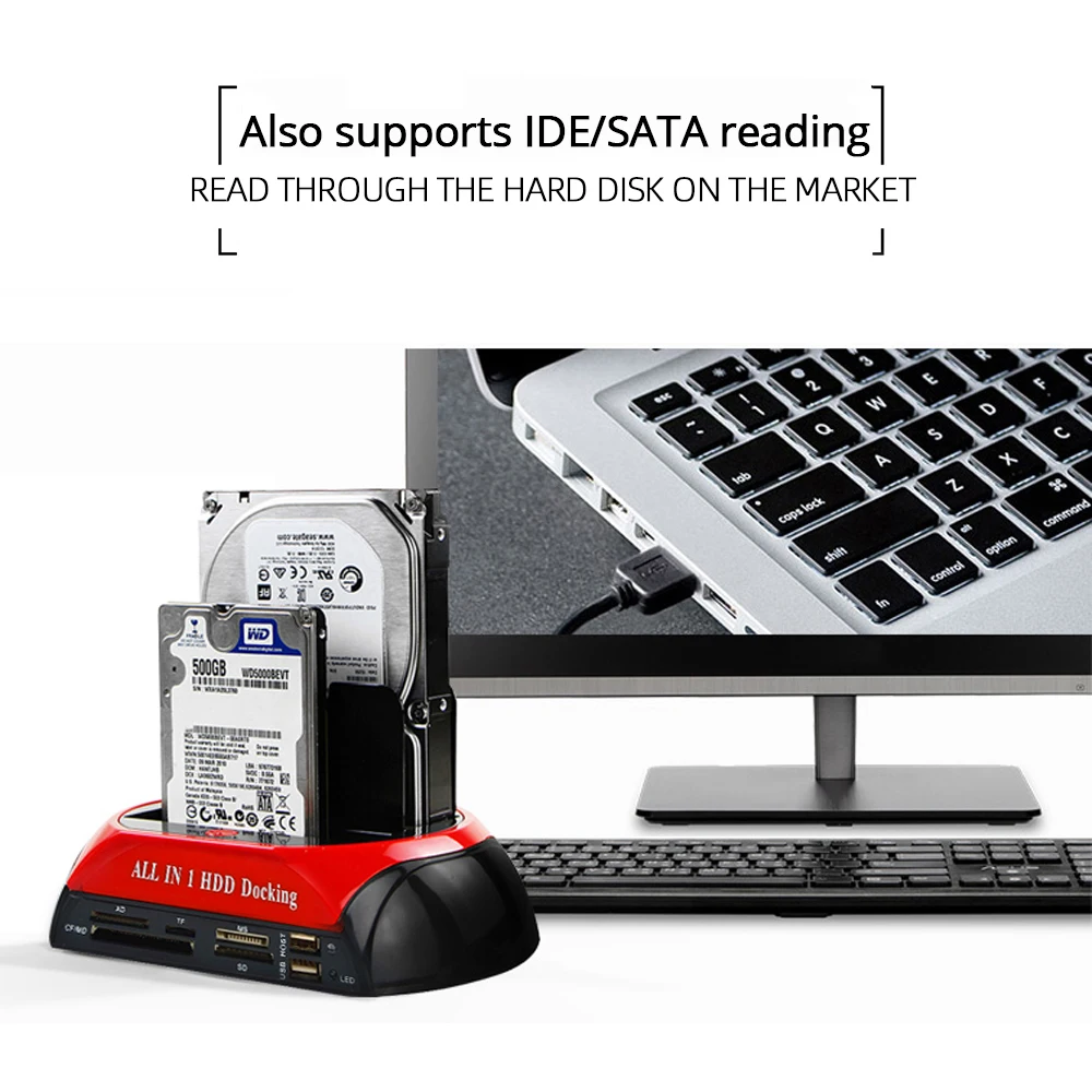 Док-станция PSDA все в 1 для жесткого диска eSATA на USB 2 0/3 0 адаптер 5/3 5 док-станция
