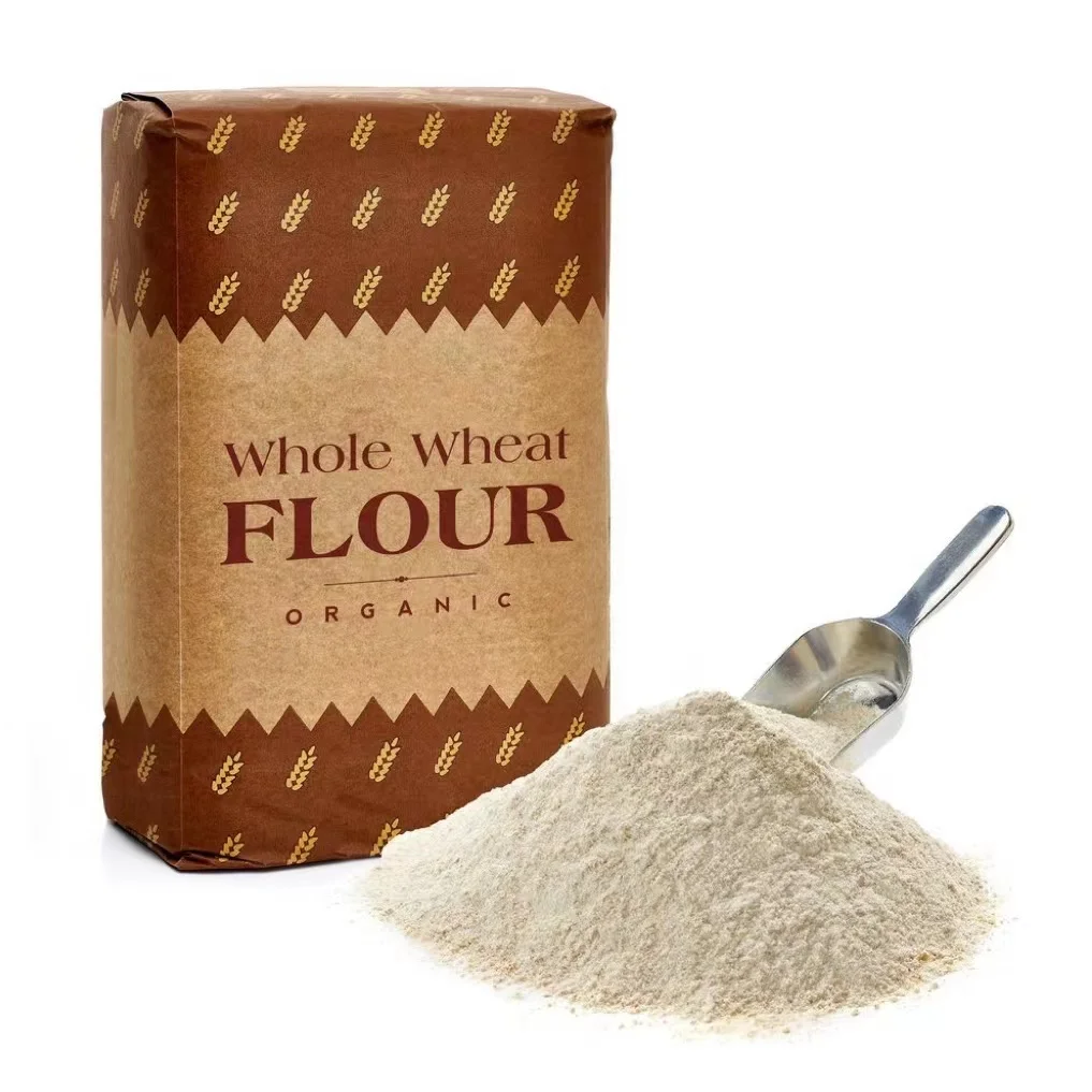 manufacturer Woven paper Bag Kraft paper bag for packing Glutinous Rice Flour 25 kg